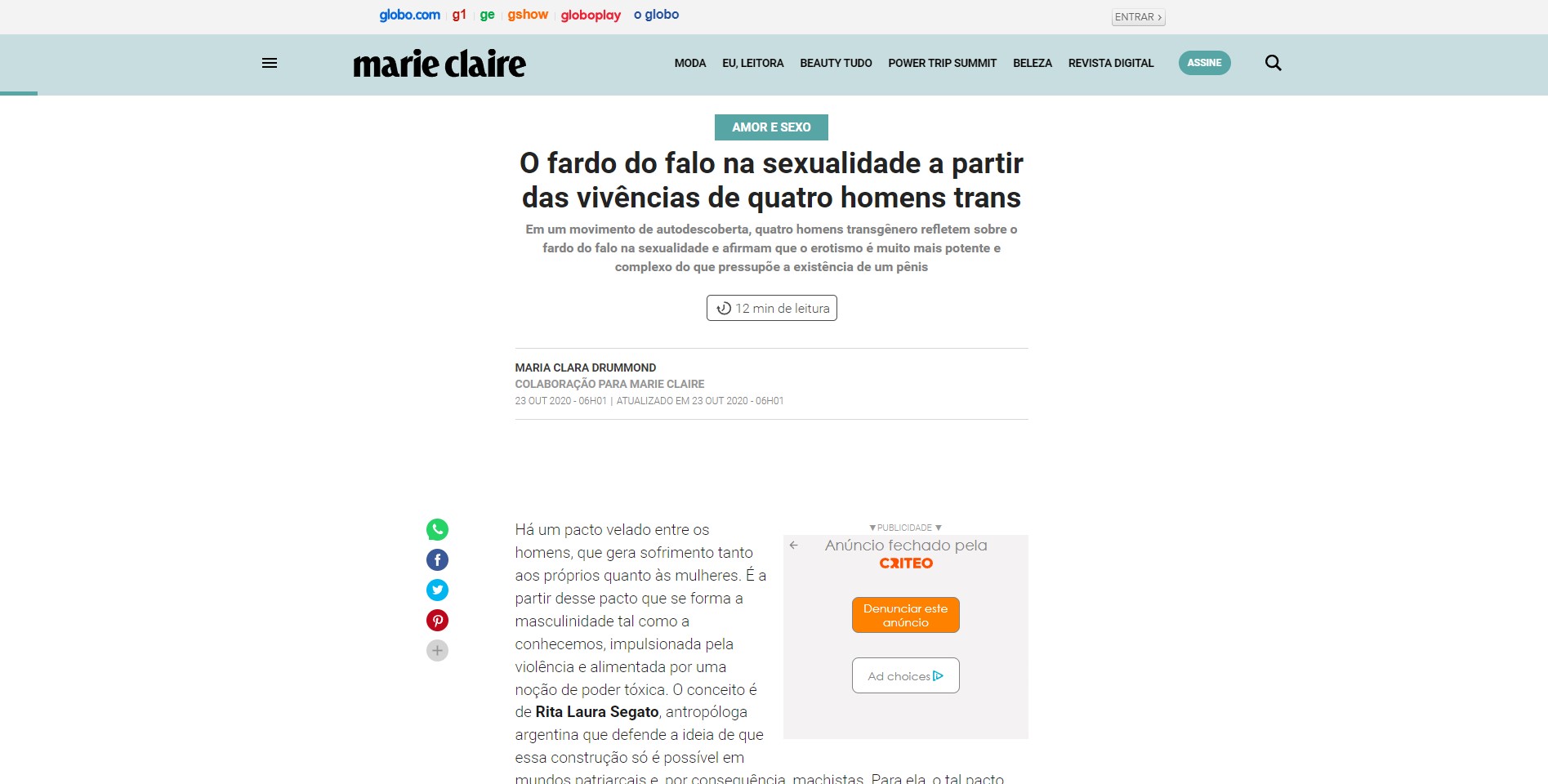 imprensa Marie Claire